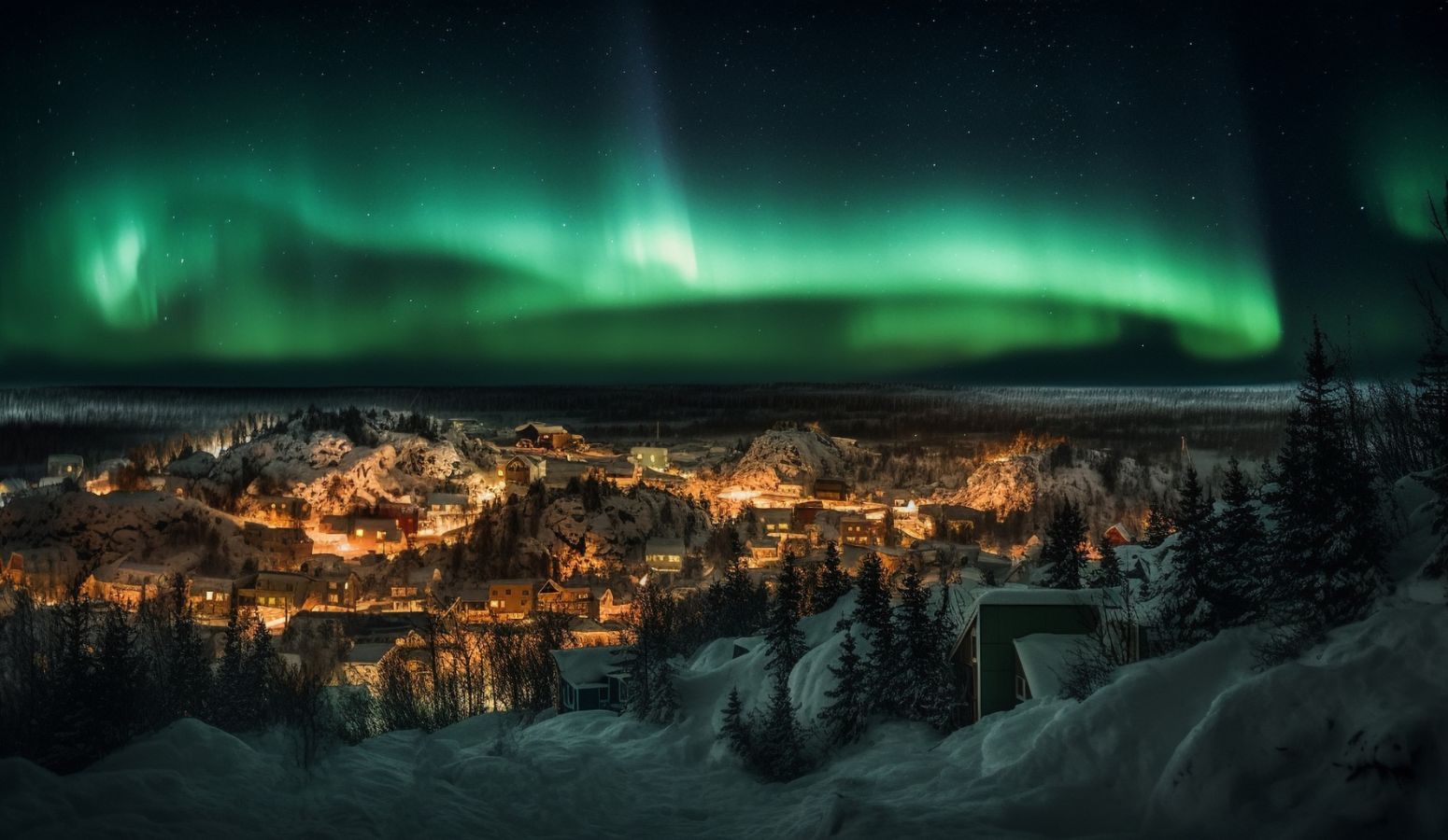 puente diciembre 2025 ruka laponia filandia 